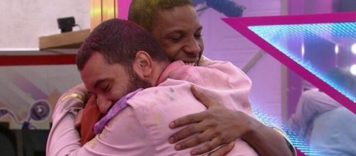 Gilberto e Lucas viveram um romance de curta dura&ccedil;&atilde;o no 'BBB21'. (Reprodu&ccedil;&atilde;o/TV Globo)