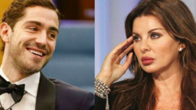 Tommaso Zorzi e Alba Parietti.