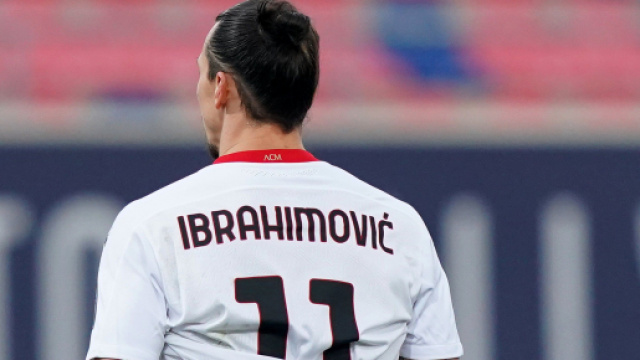 Zlatan Ibrahimovic, attaccante del Milan.