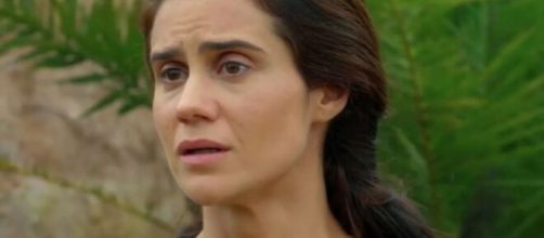 Amat em situa&ccedil;&atilde;o delicada em 'G&ecirc;nesis'. (Reprodu&ccedil;&atilde;o/RecordTV)