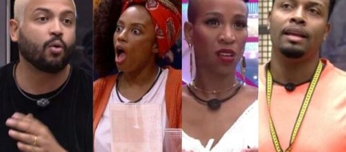 Projota, Lumena, Karol e Nego Di s&atilde;o citados no processo envolvendo o 'BBB21'.(Fotomontagem)