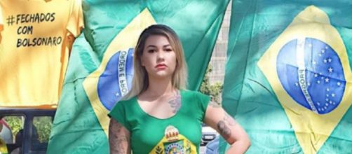 Sara Winter diz que n&atilde;o chamar&aacute; Bolsonaro de 'mito' nunca mais. (Arquivo Blasting News)