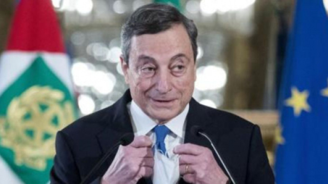 Il premier incaricato Mario Draghi