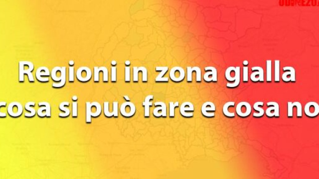 La Puglia torna ufficialmente in zona gialla, ecco tutte le regola da seguire.