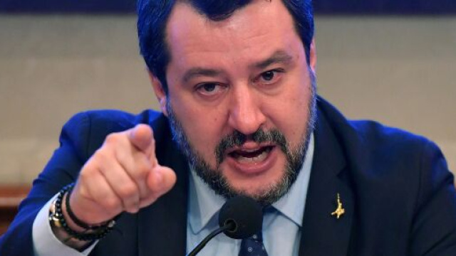 Il segretario della Lega, Matteo Salvini.
