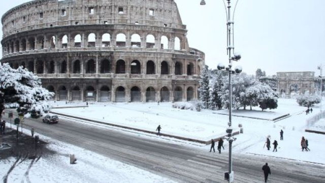Previsioni meteo 13-14 febbraio, Giuliacci: 'Nevicher&agrave; anche a Roma, probabilit&agrave; 80%'
