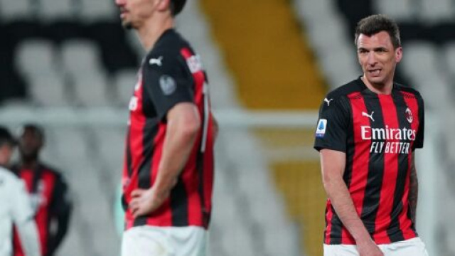 Il Milan crolla contro uno Spezia da sogno, deludono Ibrahimovic e Mandzukic, foto di twitter @acmilan