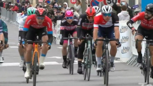 La volata della quarta ed ultima tappa del Tour de la Provence.