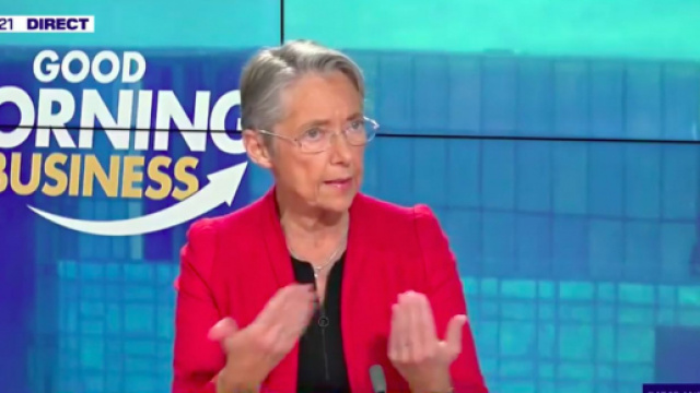 &Eacute;lisabeth Borne prolonge le ch&ocirc;mage partiel au mois de Mars - &copy;capture d'&eacute;cran BFM