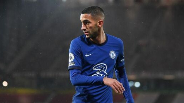 Hakim Ziyech, giocatore del Chelsea.