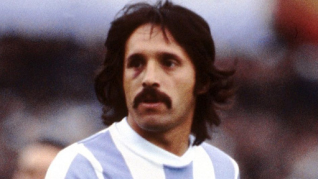 Leopoldo Luque con la maglia dell'Argentina ai Mondiali del 1978.