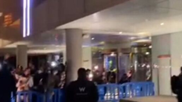 Les joueurs du PSG chahut&eacute;s par les fans du FC Barcelone - &copy;capture d'&eacute;cran Vid&eacute;o RMC