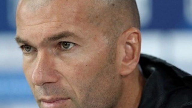 Zinedine Zidane, tecnico del Real Madrid.