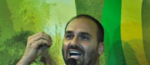 Eduardo Bolsonaro sai em defesa de Daniel Silveira. (Arquivo Blasting News)