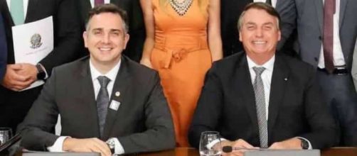 Ap&oacute;s vit&oacute;ria de Rodrigo Pacheco, Bolsonaro comemora elei&ccedil;&atilde;o. (Arquivo Blasting News)