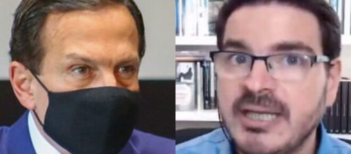 Jo&atilde;o Doria e Rodrigo Constantino trocam ofensas em r&aacute;dio. (Fotomontagem)