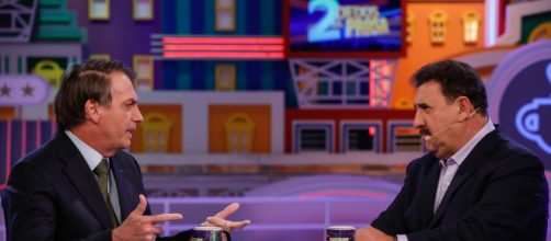 Ratinho usa seu programa para defender Jair Bolsonaro. (Foto: Arquivo Blastingnews)