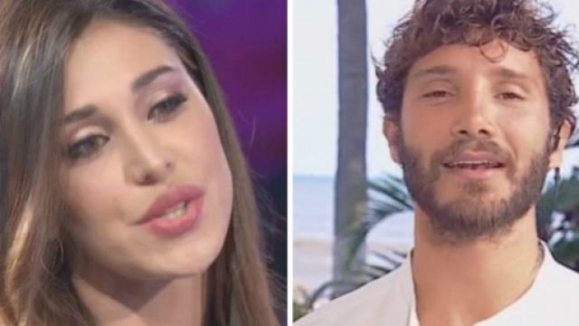 Belen Rodriguez non nomina mai Stefano De Martino a Verissimo: 'Il pap&agrave; di Santiago'.