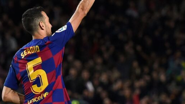 Busquets, giocatore del Barcellona.