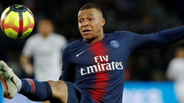 Kylian Mbapp&eacute;, punta del Paris Saint Germain.