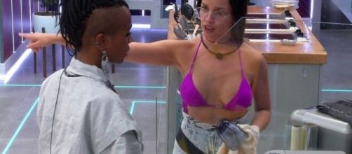 Karol e Juliette no 'BBB21'. (Foto: Globo).