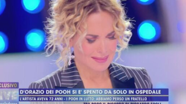 Barbara D'Urso lascia lo studio di Live