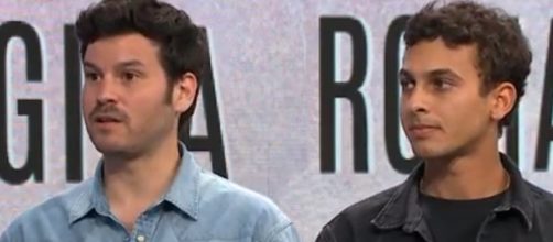 Willy B&aacute;rcenas, vocalista de Taburete, y el guitarrista Ant&oacute;n Carre&ntilde;o.