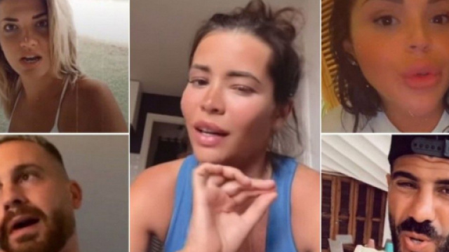 Les Vacances des Anges 4 : Ang&egrave;le vir&eacute;e du tournage, elle insulte les candidats. Rapha&euml;l, Tiffany, Toto, Emma et Sarah Fraisou lui r&eacute;pondent.