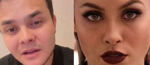 Sarah recebe convite de Matheus e Kauan. (Fotomontagem)