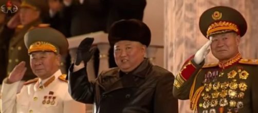 &lsquo;The world&rsquo;s most powerful weapon&rsquo;: North Korea parades new missile. [Image source: Al Jazeera/YouTube]