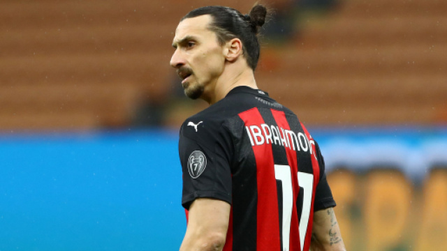 Zlatan Ibrahimovic, attaccante del Milan.
