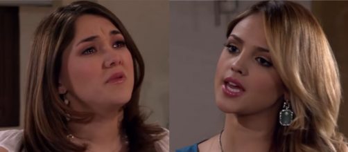 Nikki n&atilde;o consegue disfar&ccedil;ar seus ci&uacute;mes. (Fotomontagem)