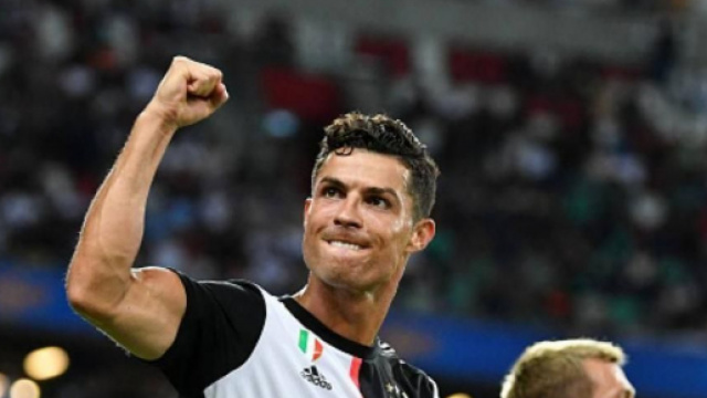 Cristiano Ronaldo, punta della Juventus.