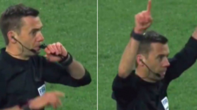 La vid&eacute;o de Cl&eacute;ment Turpin avec l'arbitre VAR fait le buzz - Photo captures d'&eacute;cran vid&eacute;o
