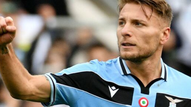 Ciro Immobile, attaccante della Lazio.