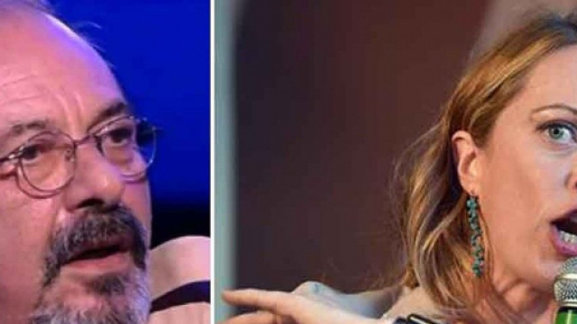 Giorgia Meloni annuncia querela contro Vauro.
