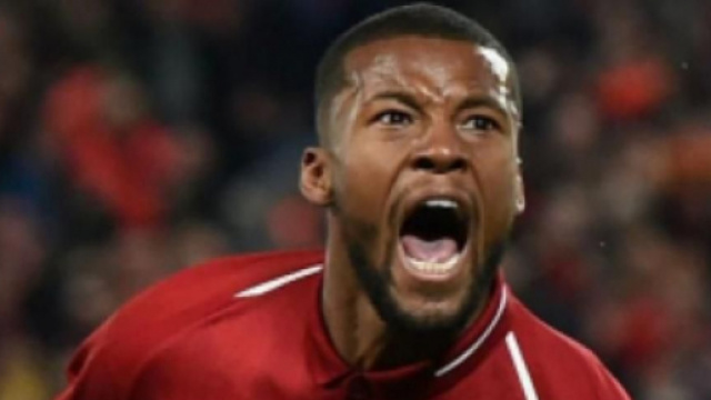 Georgino Wijnaldum, centrocampista del Liverpool.