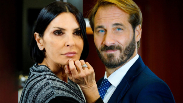 Un posto al sole, Marina Giordano (Nina Soldano) e Alberto Palladini (Maurizio Aiello).