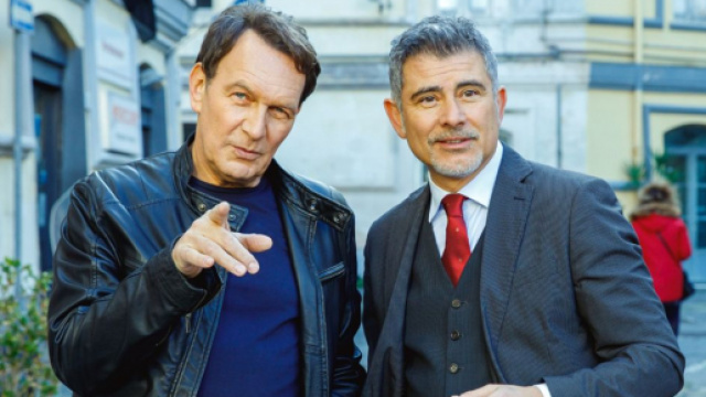 Un posto al sole: Roberto Ferri (Riccardo Polizzy Carbonelli) e Franco Boschi (Peppe Zarbo).