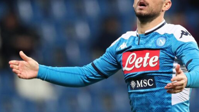 Dries Mertens, attaccante del Napoli.