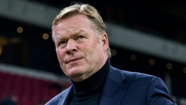 Ronald Koeman, tecnico del Barcellona.