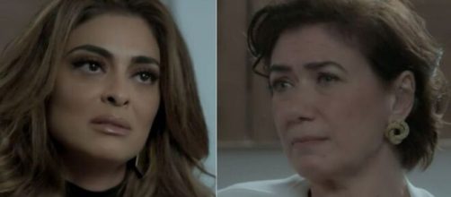 Bibi e Silvana em "A For&ccedil;a do Querer". (Fotomontagem)