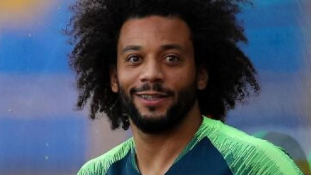 Marcelo, terzino sinistro del Real Madrid.
