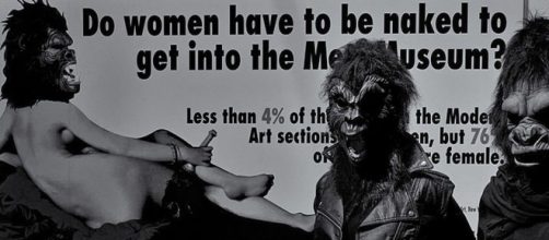 Gorilla Girls poster V&A Museum, London 2014 [&copy;Flickr/ Eric Huybrechts]