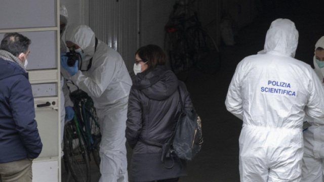Faenza, le rilevazioni della Polizia Scientifica per il delitto di Ilenia Fabbri.