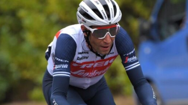 Vincenzo Nibali impegnato all'Etoile de Besseges.
