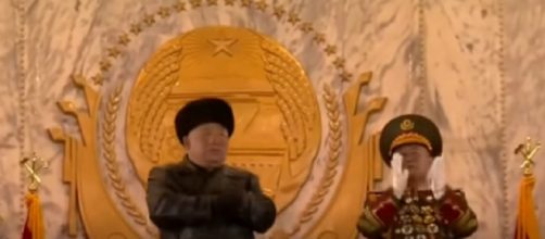 North Korea shows off new submarine-launched missile. [&copy;BBC News YouTube video]