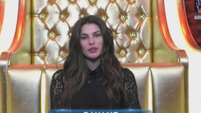GF Vip, Dayane spiega a Giulia la nomination fatta a Stefania: '&Egrave; stato un tradimento'.