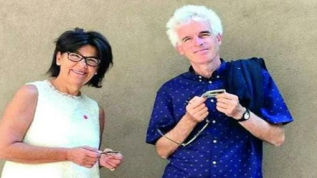 Laura Perselli e il marito Peter Neumair