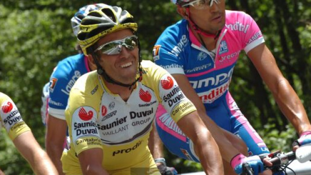 Gilberto Simoni, vincitore di due Giro d'Italia